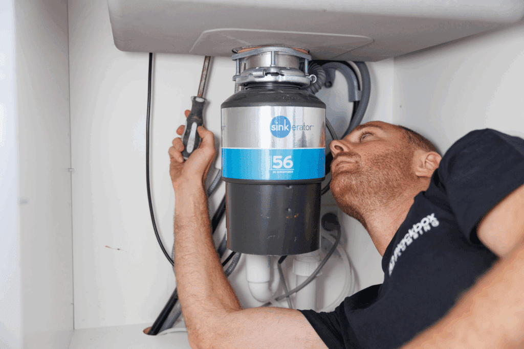 Blackbox Plumbing technician assessing a job on site