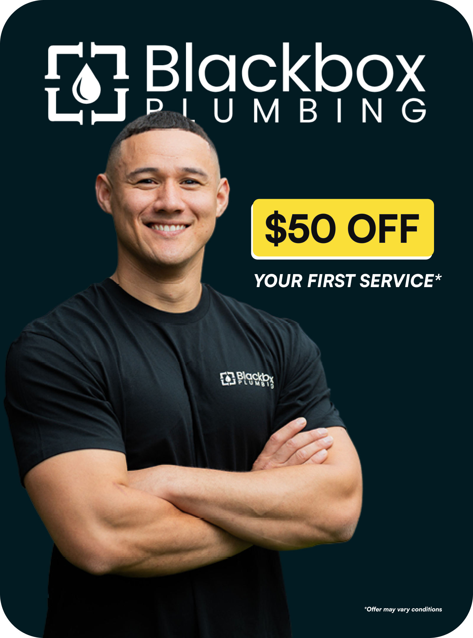 Blackbox Plumbing - $50 off your first service